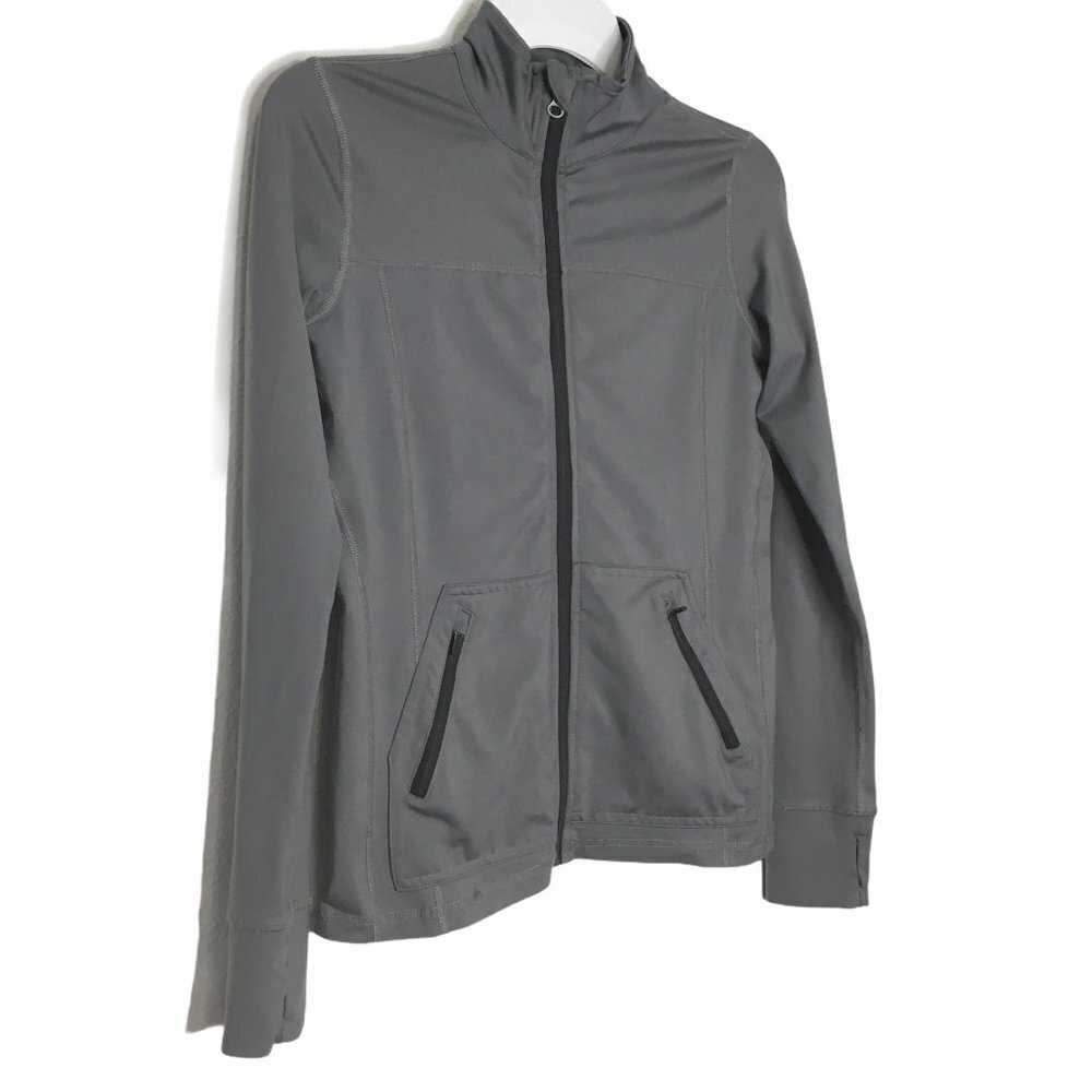COLOSSEUM Lightweight Dark Gray Zip Up Jacket XS